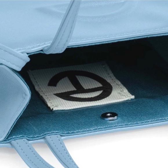 NWT Telfar Small Pool Blue Shopping Bag - Picture 14 of 15